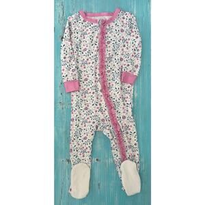 Max & Olivia Mini Footed PJ's Size 12 Months